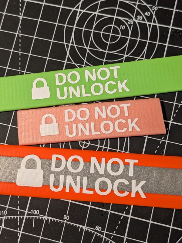 Vinyl printing on cuffs & collars