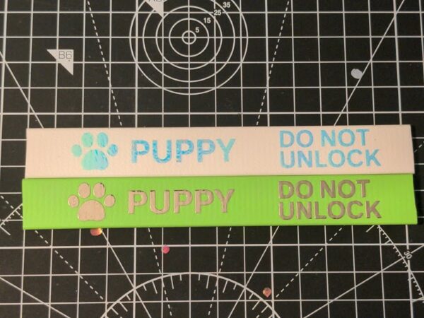 Vinyl printing on cuffs & collars - Image 5