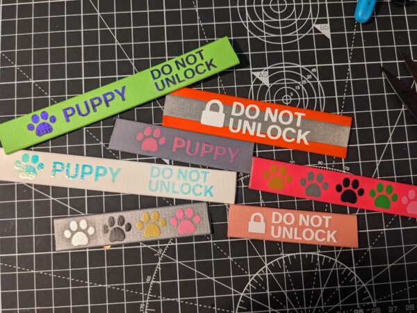 Vinyl printing on cuffs & collars - Image 6