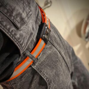 Screw-lock Biothane locking waist belt